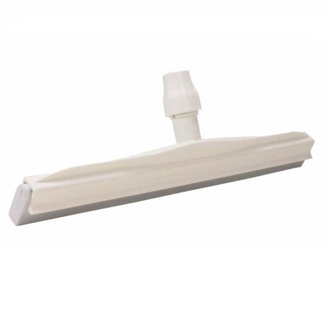 RODO PLASTICO DRY 45 CM BRANCO COM BORRACHA BRANCA